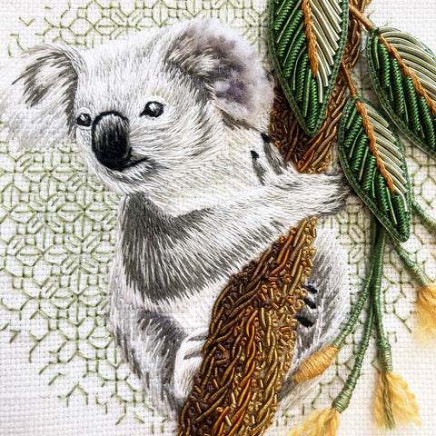 Koala In The Eucalyptus