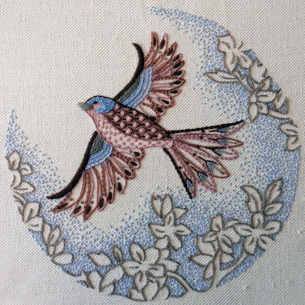 Crewel Work Chaffinch