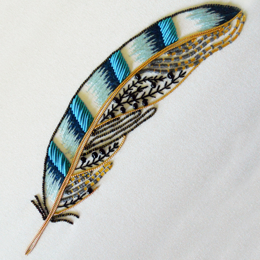 Metalwork Jay Feather