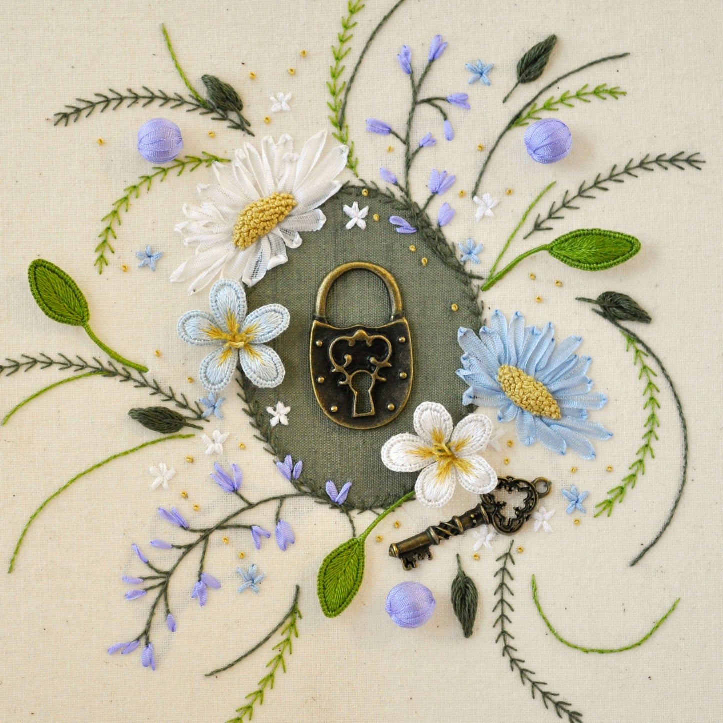 Stumpwork Secret Garden