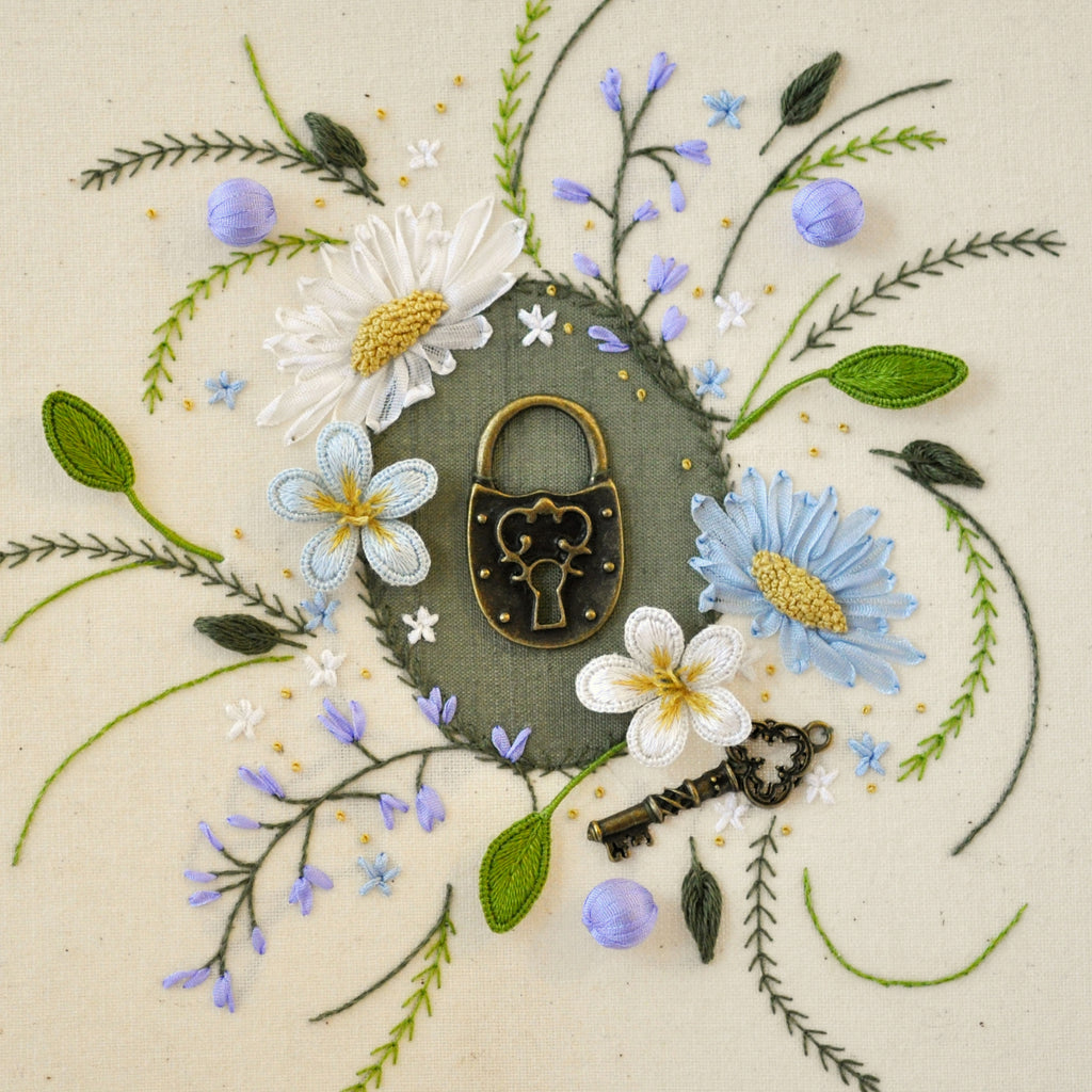 Stumpwork Secret Garden
