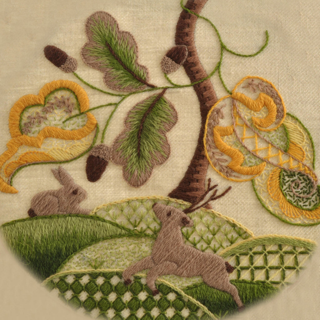 Crewel Work Woodland Animals