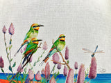 Silk Shading Rainbow Bee Eaters