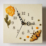 Crewel Work Clock