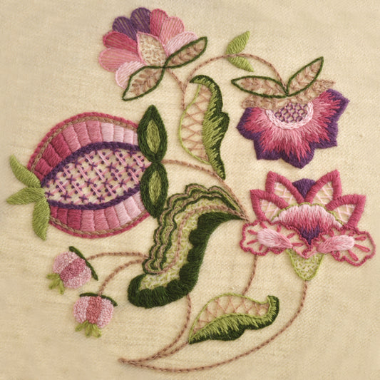 Crewel Work Pomegranate
