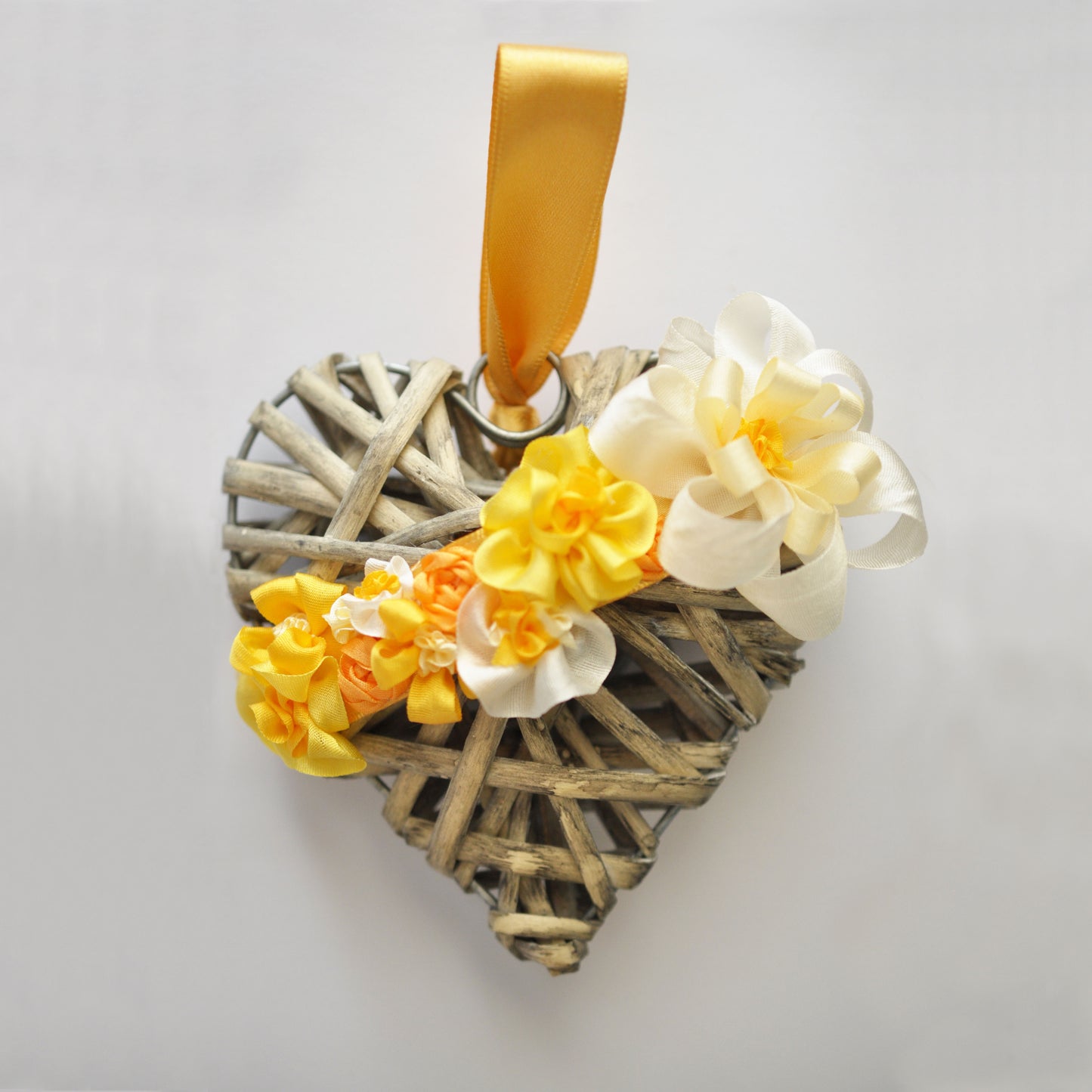Ribbonwork Marigold Flowers