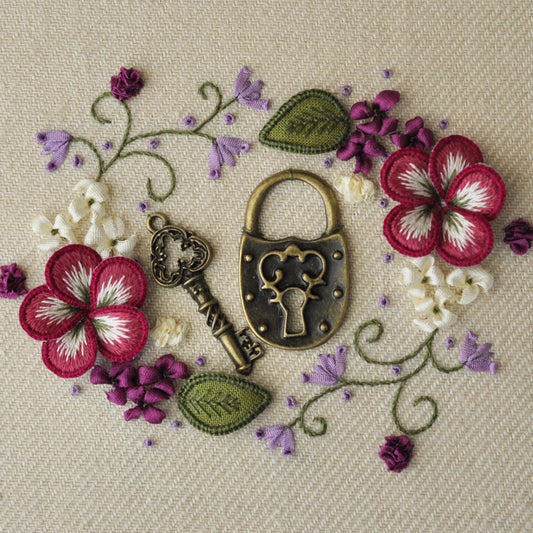 Stumpwork Little Secret Garden
