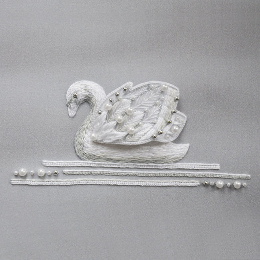 Stumpwork Swan